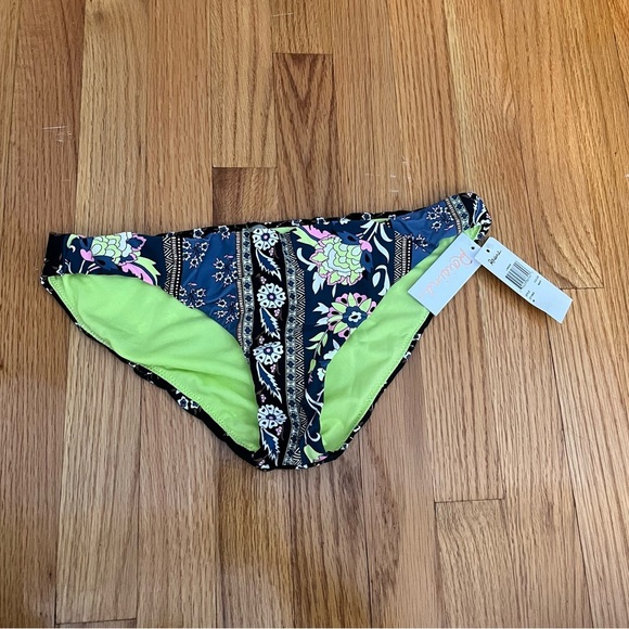 NWT RAISINS Floral Print Bikini Bottom - Picture 1 of 3